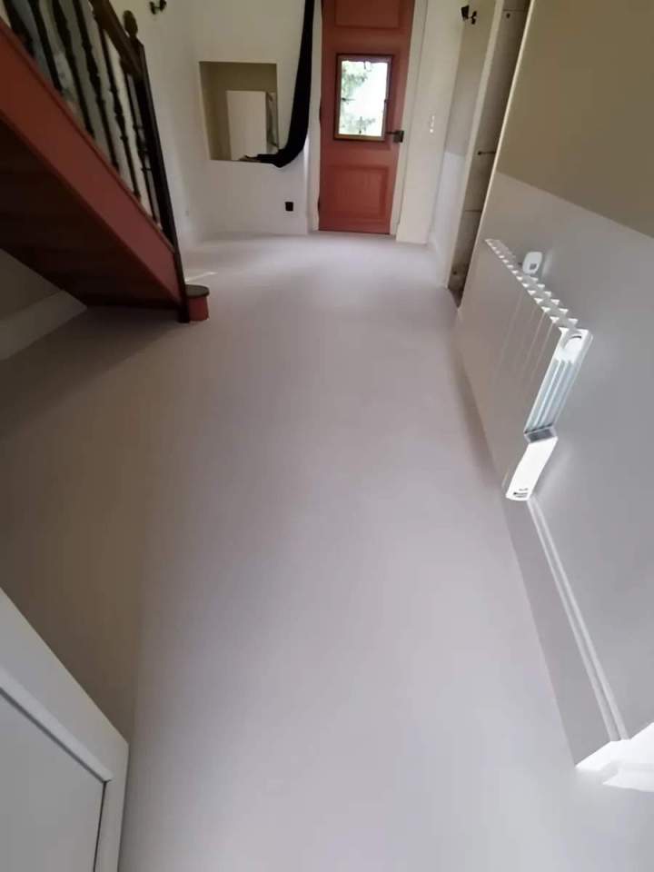 Pose de béton ciré, Surgères